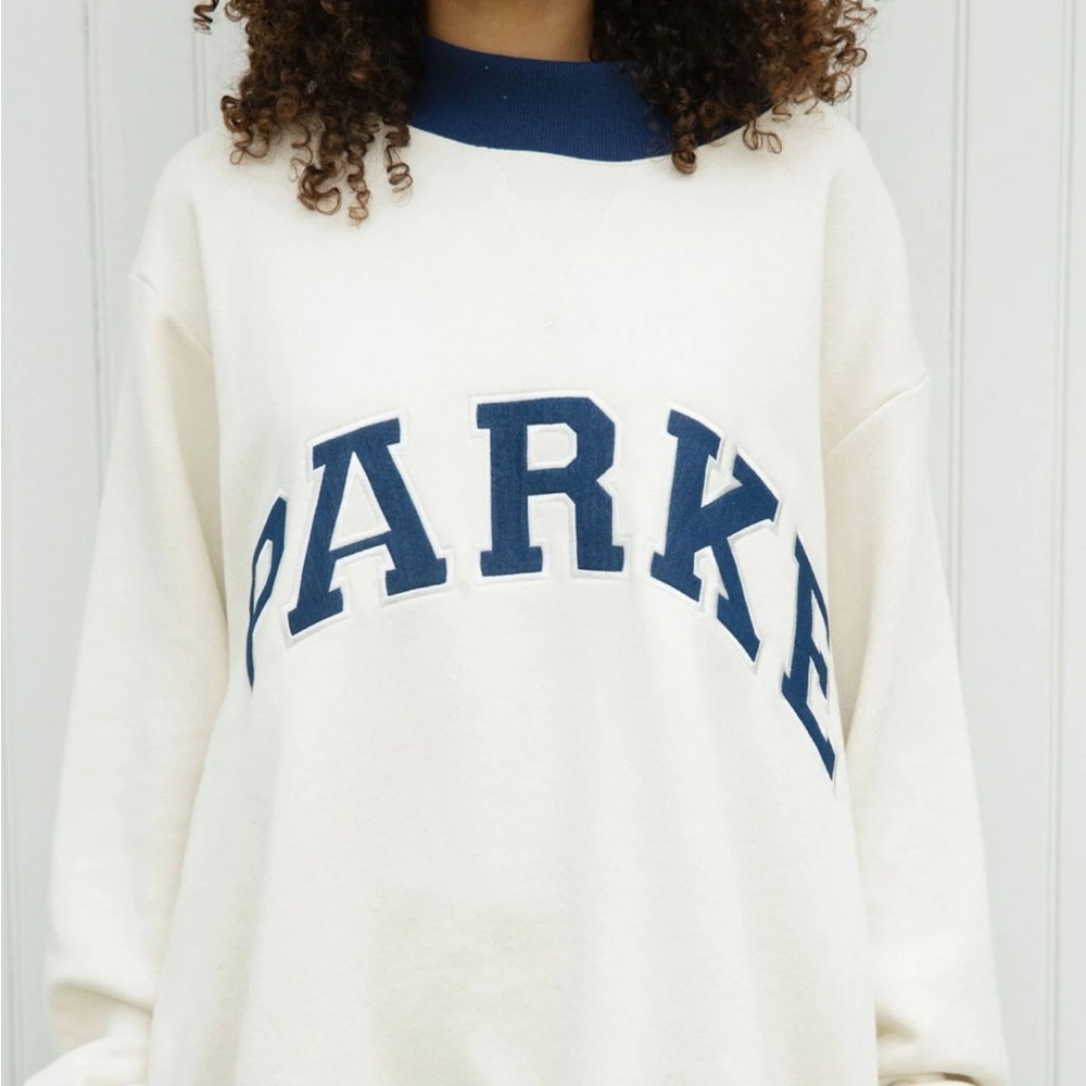 Parke Coastal Two Tone Varsity Mockneck